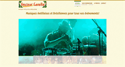 Desktop Screenshot of docteurcaraibe.com