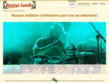 Tablet Screenshot of docteurcaraibe.com
